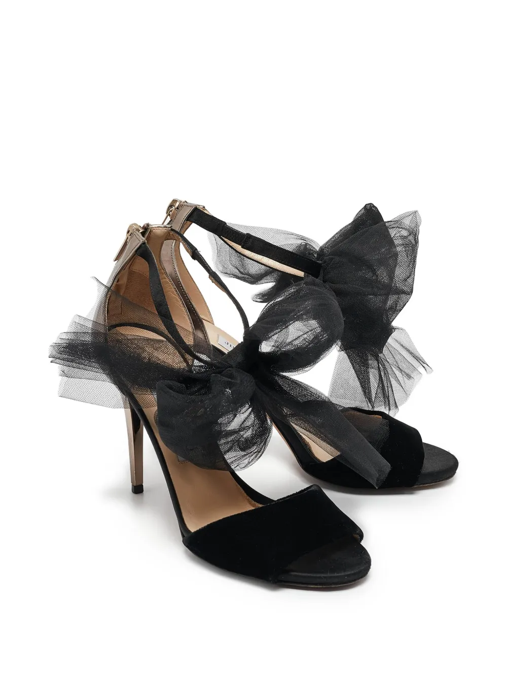Jimmy Choo Pre-Owned sandalias con detalle de moño y tacón de 110mm | Image 2