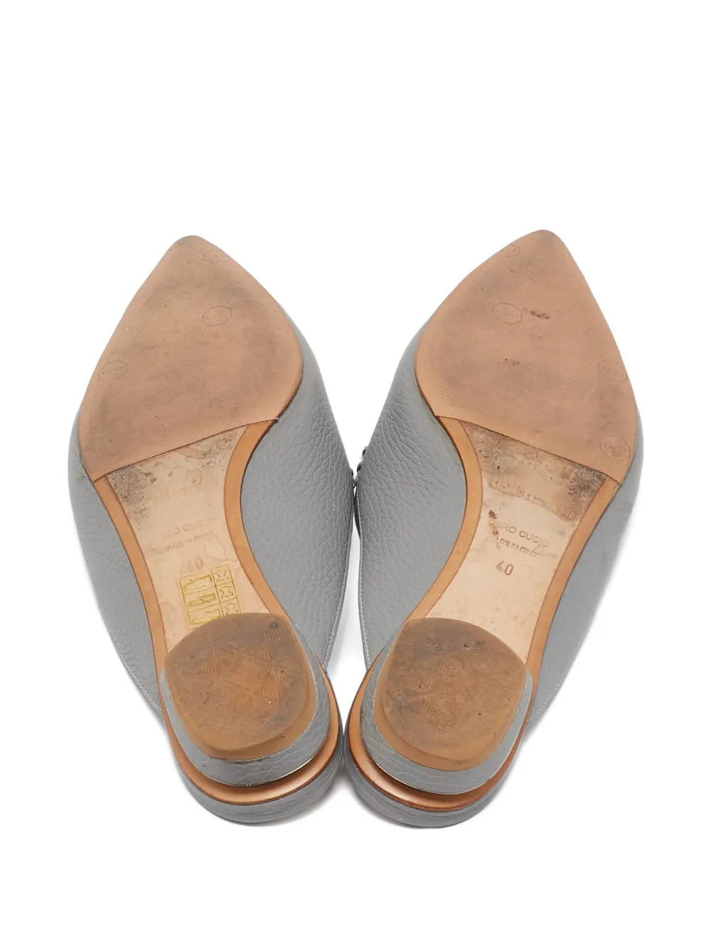 Pre-owned Nicholas Kirkwood Pointed Toe Low Heel Mules