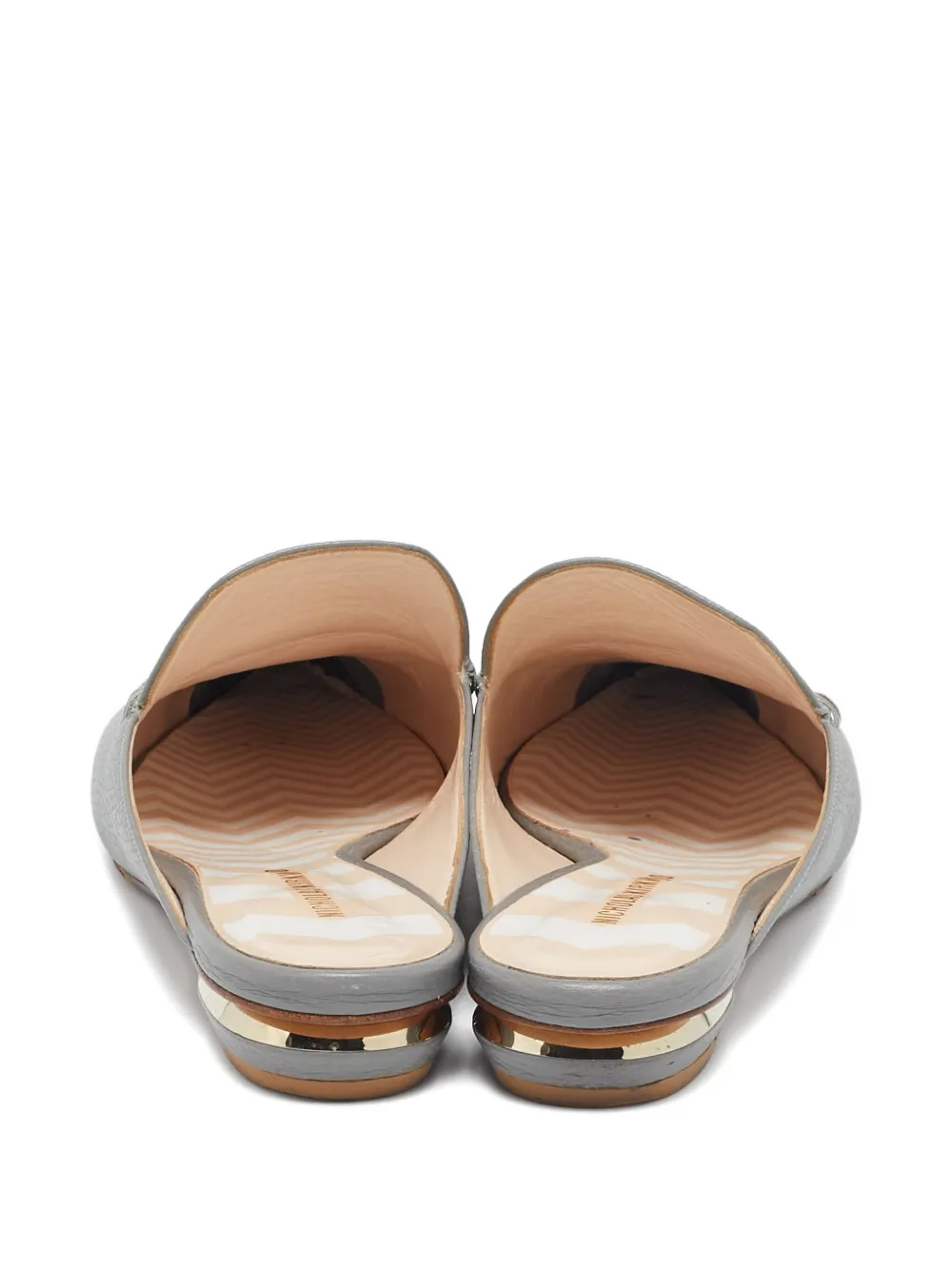 Pre-owned Nicholas Kirkwood Pointed Toe Low Heel Mules