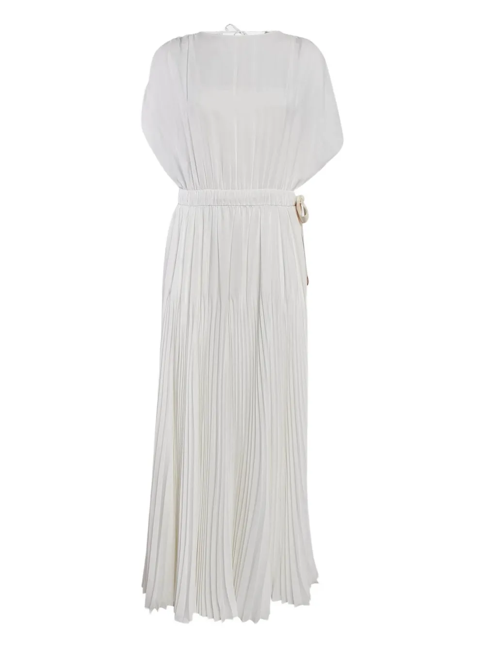 Prada Pre-Owned Abito con fiocco - Bianco