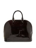 Louis Vuitton Pre-Owned patent-leather monogram bag - Red