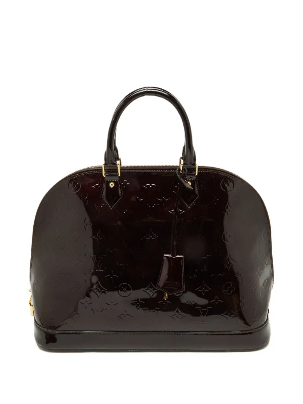 Louis vuitton エナメルバッグ Louis Vuitton Pre-Owned モノグラム エナメルレザーバッグ | レッド
