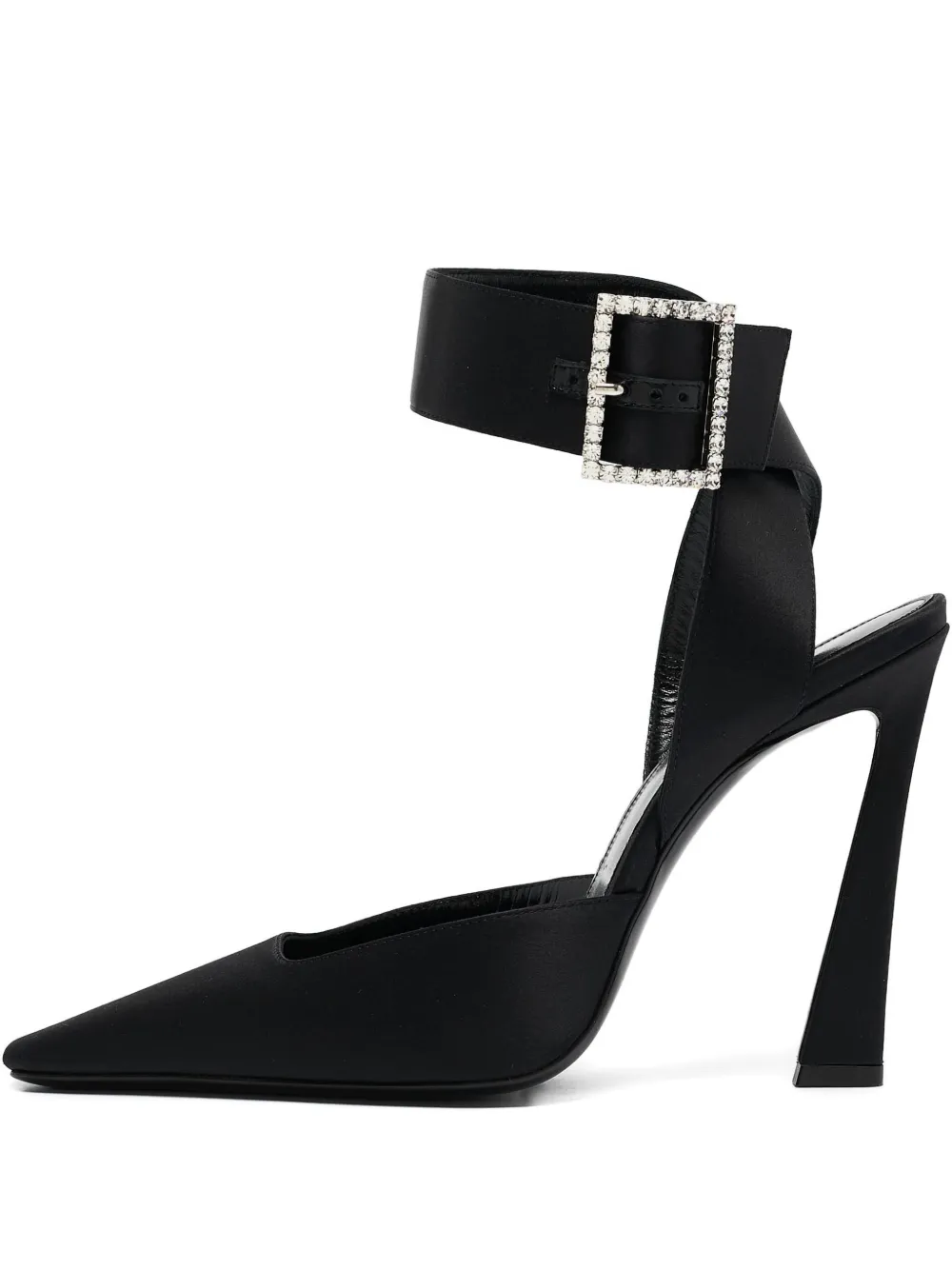 115mm crystal-embellished heeled pumps