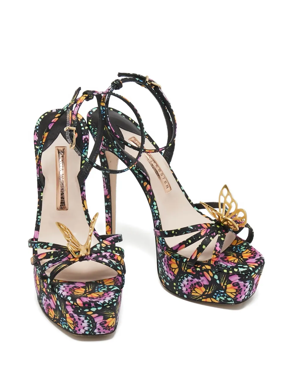 Sophia Webster 140mm butterfly-motif heeled sandals | Image 2