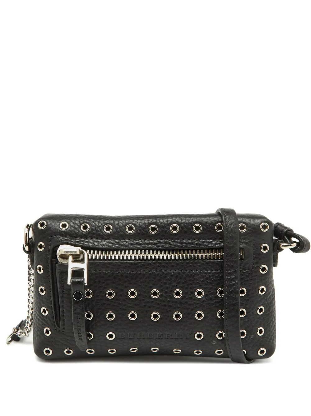 Burberry Pre-Owned eyelet-embellished cross body bag - ブラック Burberry Pre-Owned eyelet-embellished cross body bag - ブラック