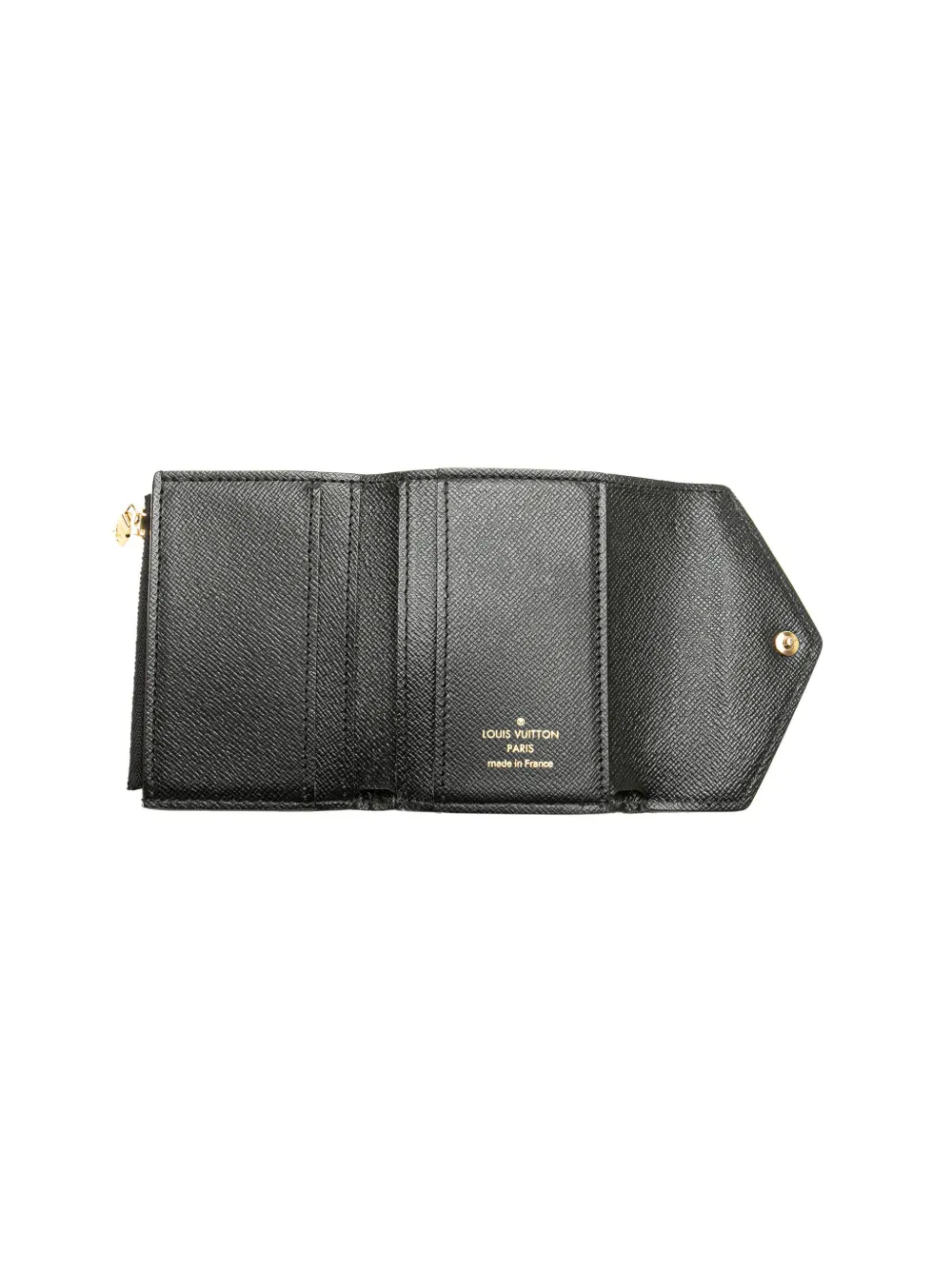 Pre-owned Louis Vuitton 2021-2024 Monogram Giant Reverse Zoe Wallet Small Wallets