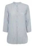Burberry Pre-Owned striped button-up shirt - Blue