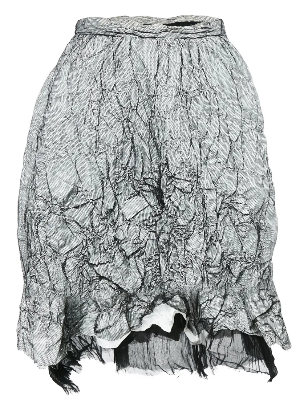 Fendi Pre-Owned crinkled tulle mini skirt | Image 2