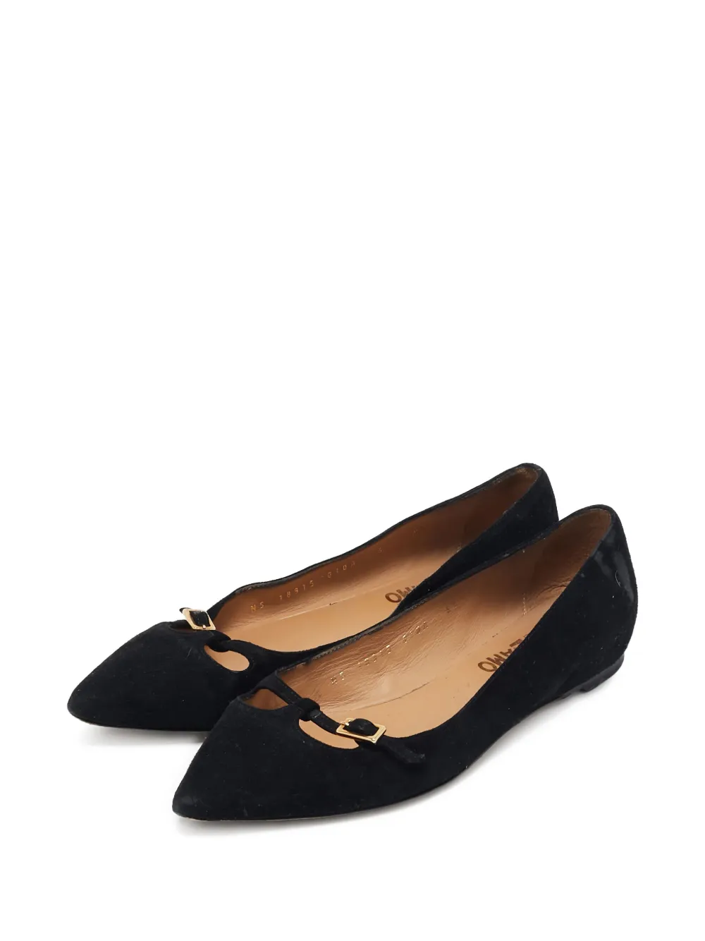 Ferragamo Pre-Owned pointed-toe ballet flats | Image 2
