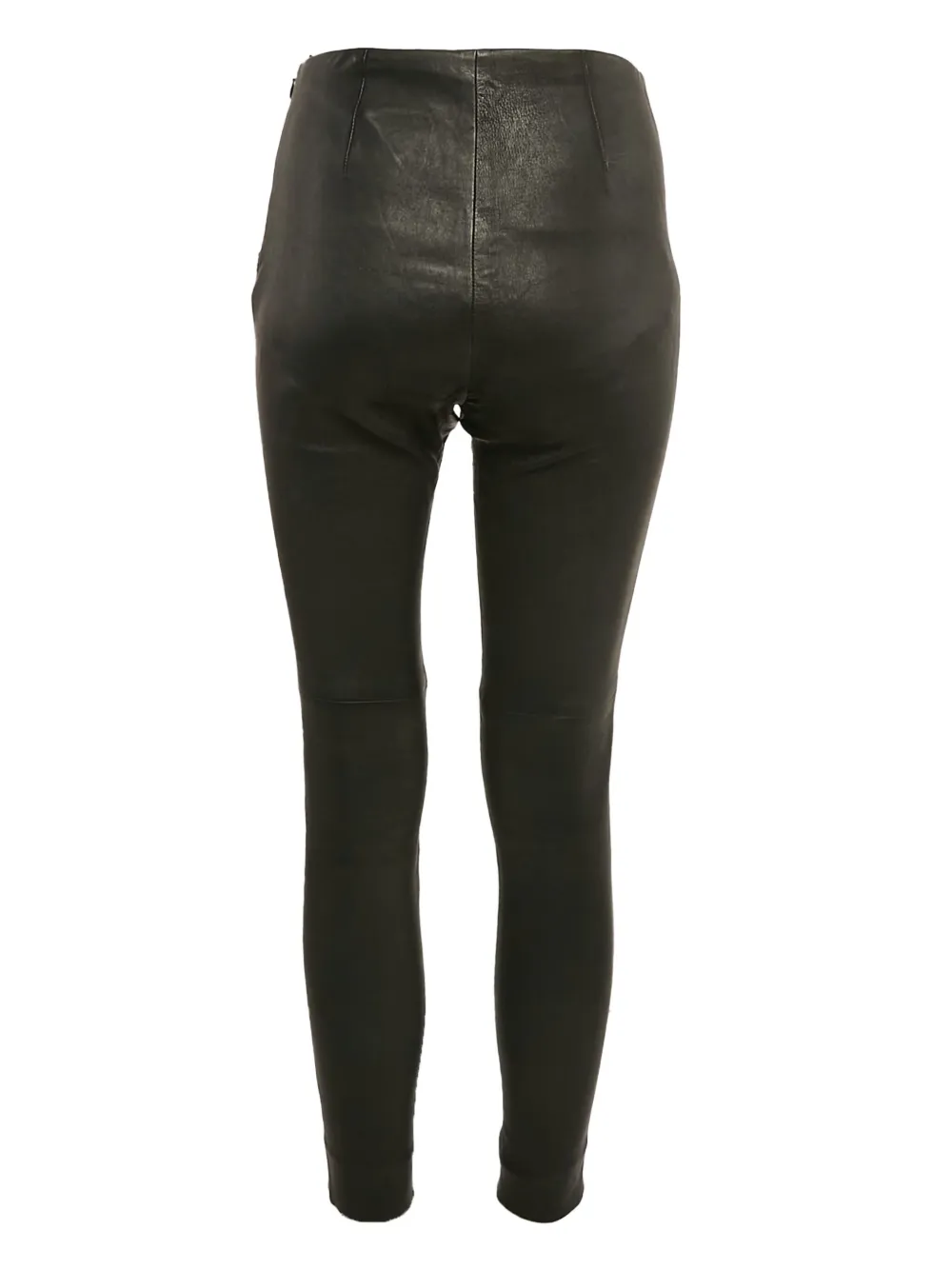 Polo Ralph Lauren Vintage high-waisted leather leggings | Image 2