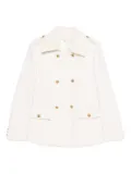P.A.R.O.S.H. double-breasted wool jacket - White