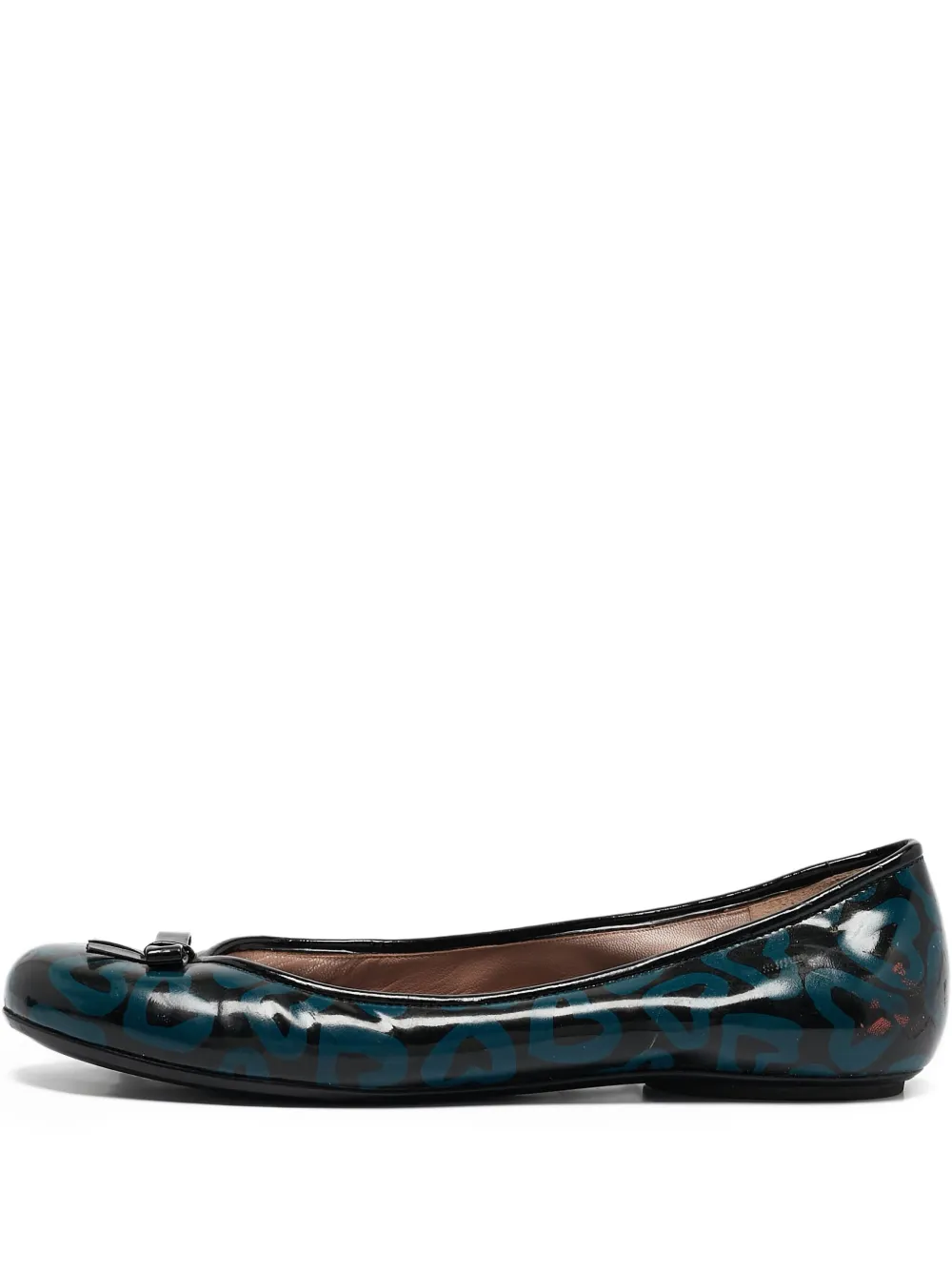 Marc Jacobs Vintage heart-print ballet flats | Black | Image 1