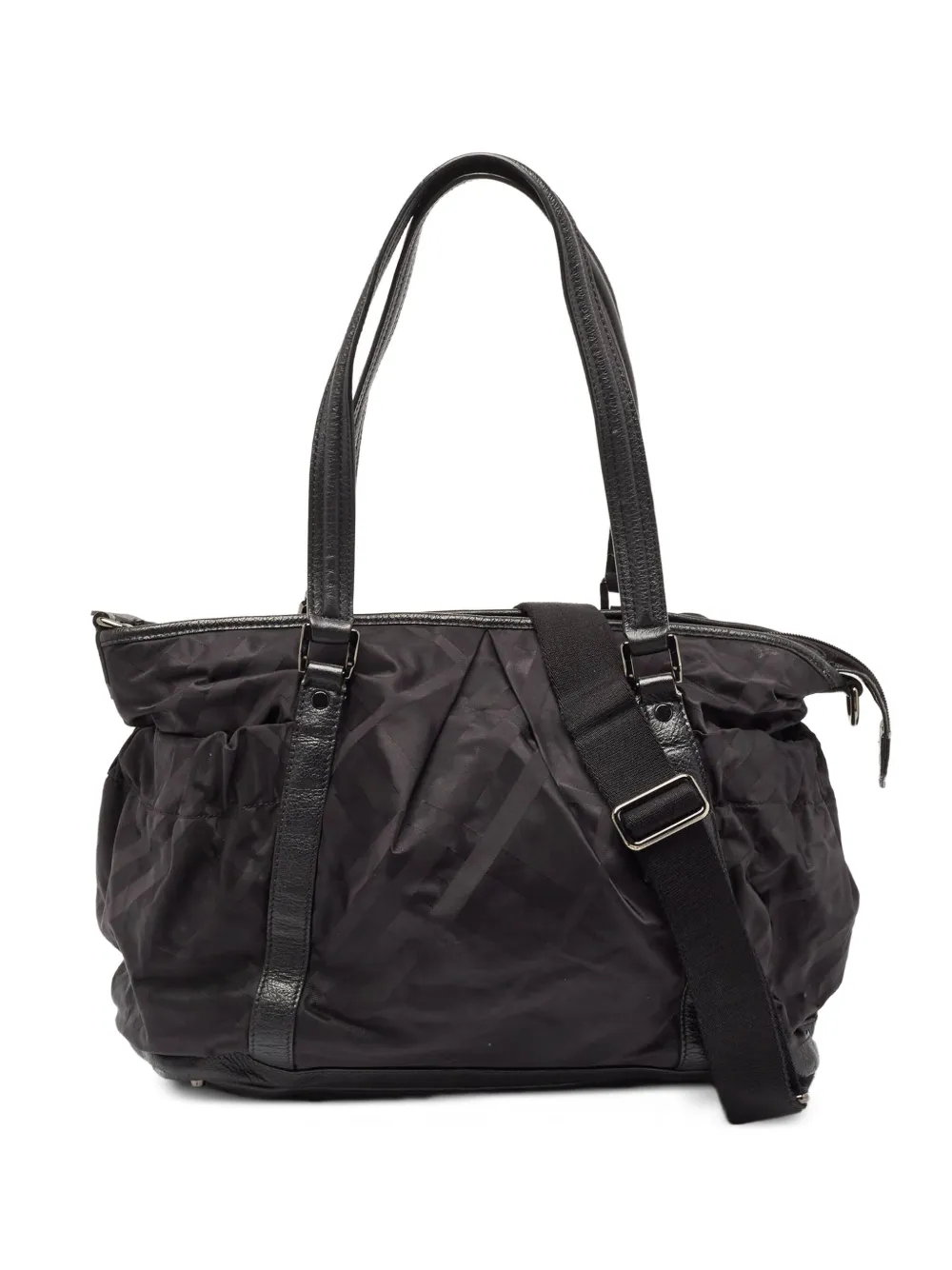 Burberry Pre-Owned leather diaper bag | Black | Image 1