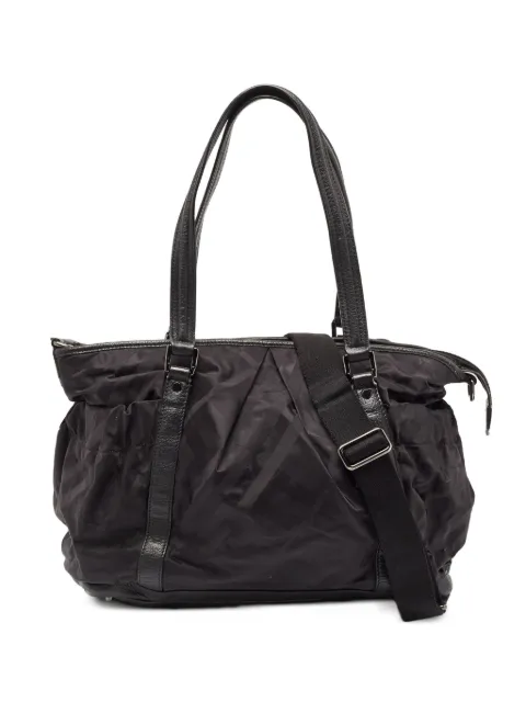 Burberry Pre-Owned leather diaper bag