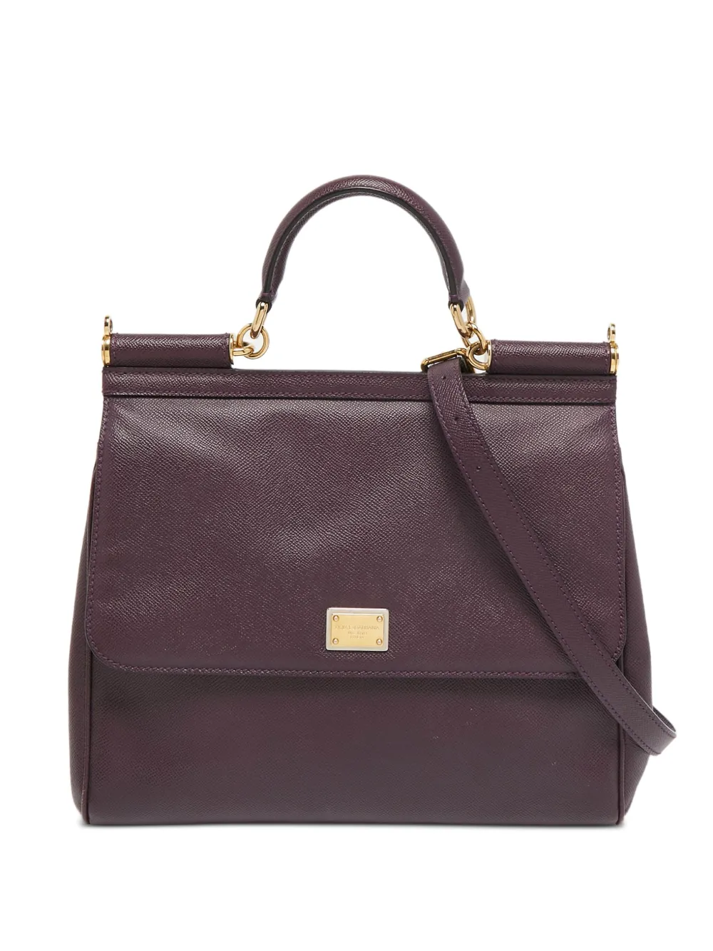 Dolce & Gabbana Pre-Owned 2009 Miss Sicily handbag | Purple | Image 1
