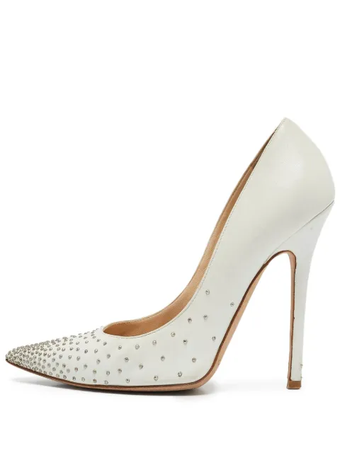 Jimmy Choo Pre-Owned escarpins Romy 110 mm à détails de clous