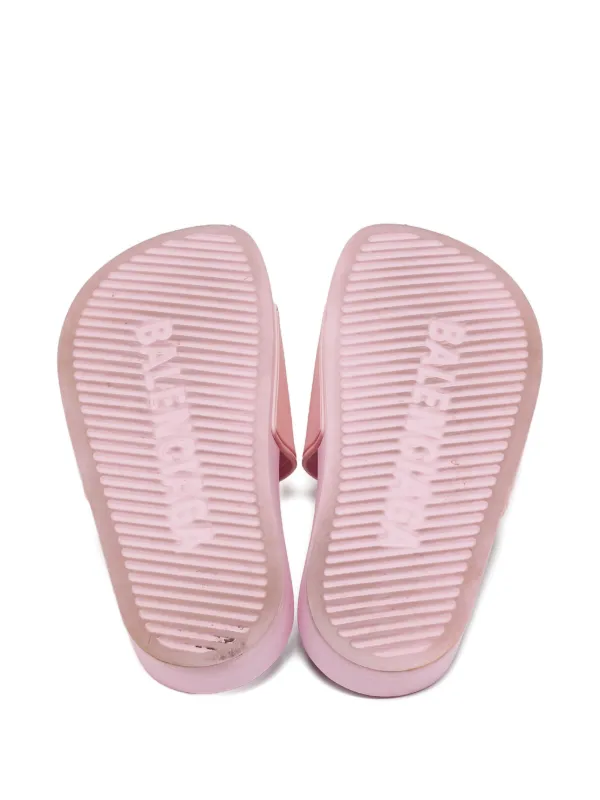 Balenciaga Pre-Owned ロゴ サンダル | ピンク | FARFETCH JP