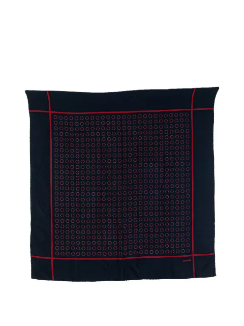 CHANEL Pre-Owned 20th Century Hexagon Silk Scarf scarves