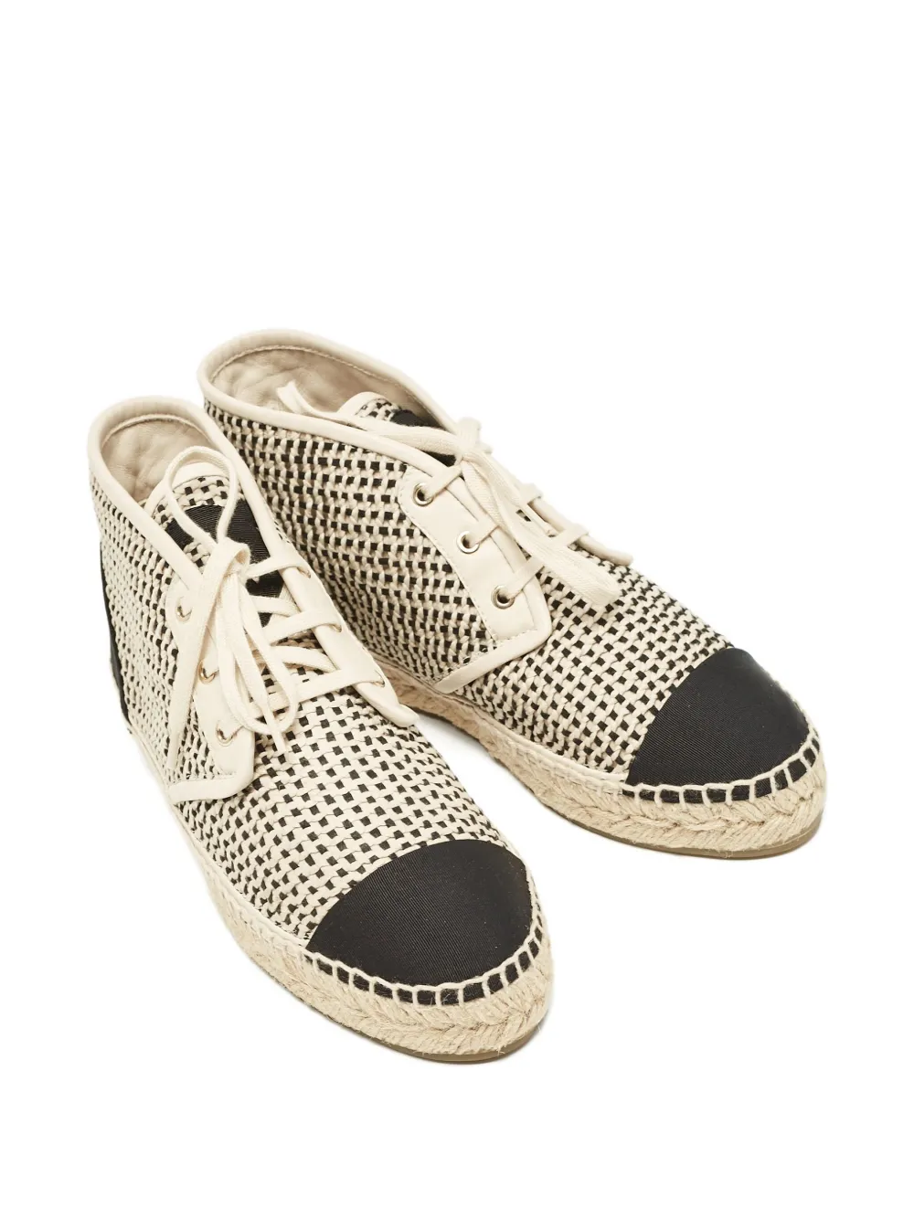CHANEL Pre-Owned 2024 woven espadrille sneakers | Image 2