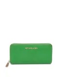 Michael Kors Vintage zip-around leather wallet - Green