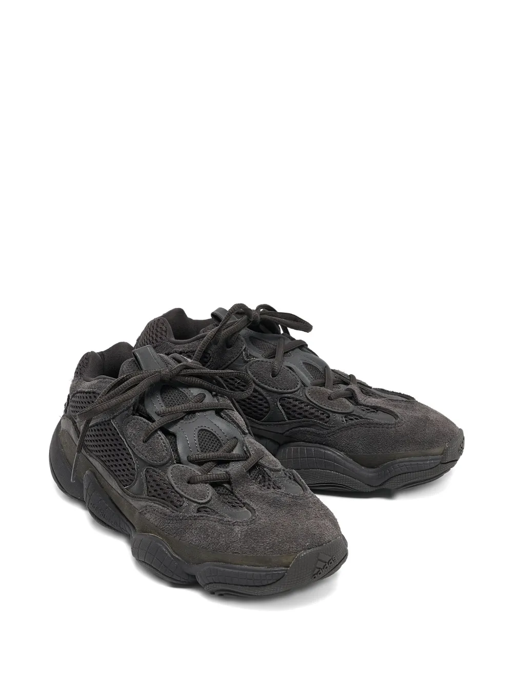 Adidas Yeezy 500 sneakers met mesh vlakken - Zwart