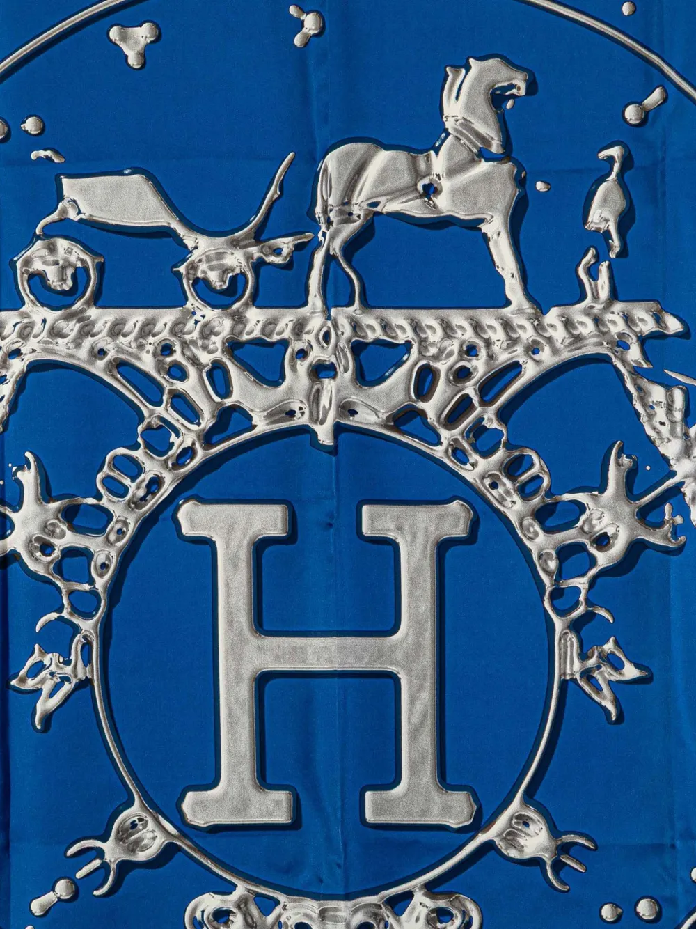 Hermès Pre-Owned Foulard Vif Argent in seta XX secolo | Image 2