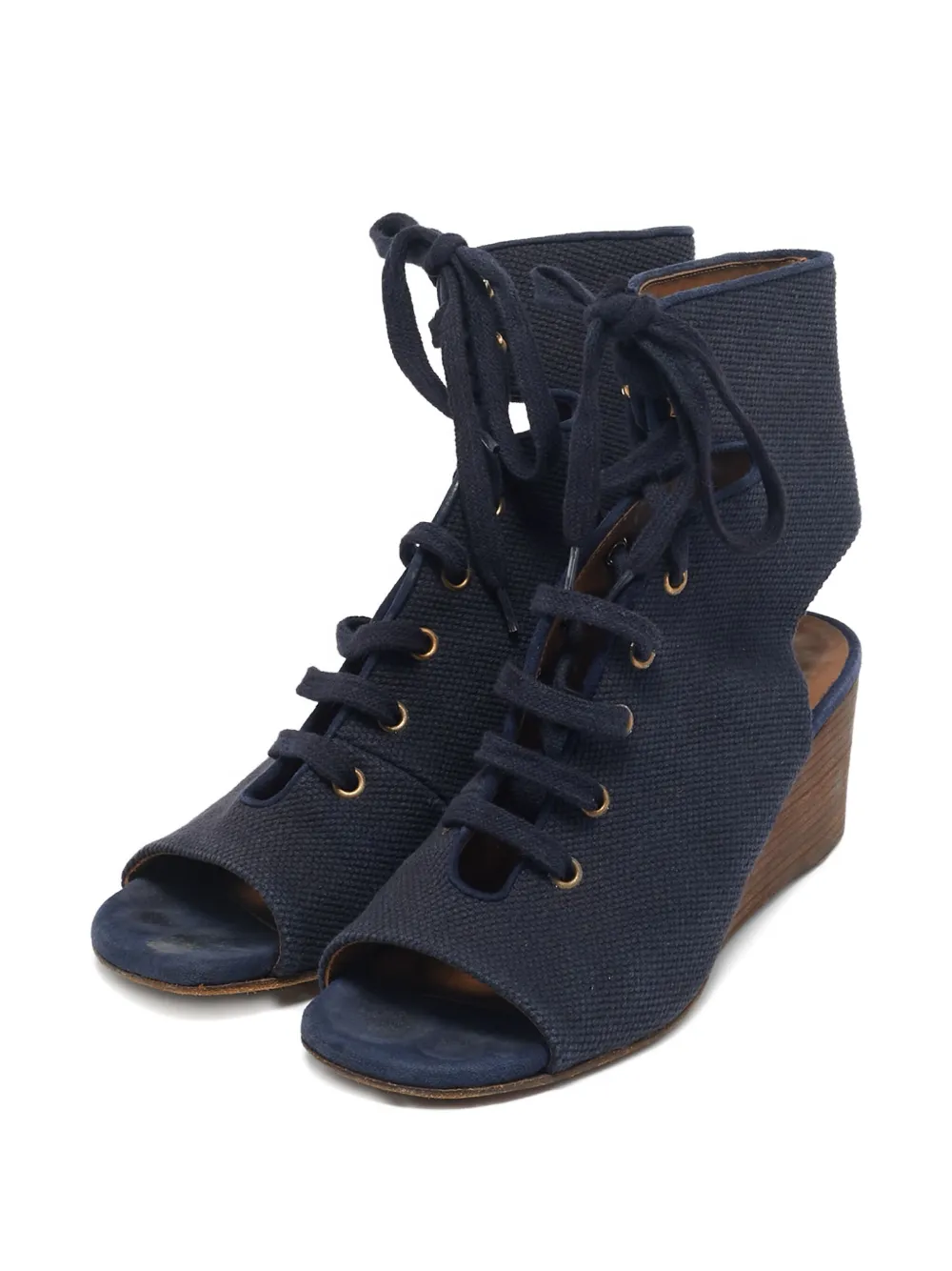 Chloé Pre-Owned lace-up ankle boots | Image 2