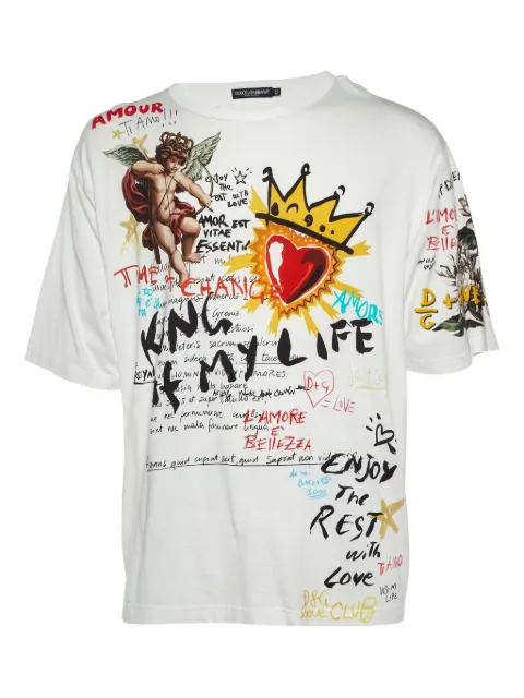 Dolce & Gabbana Pre-Owned graphic-print T-shirt
