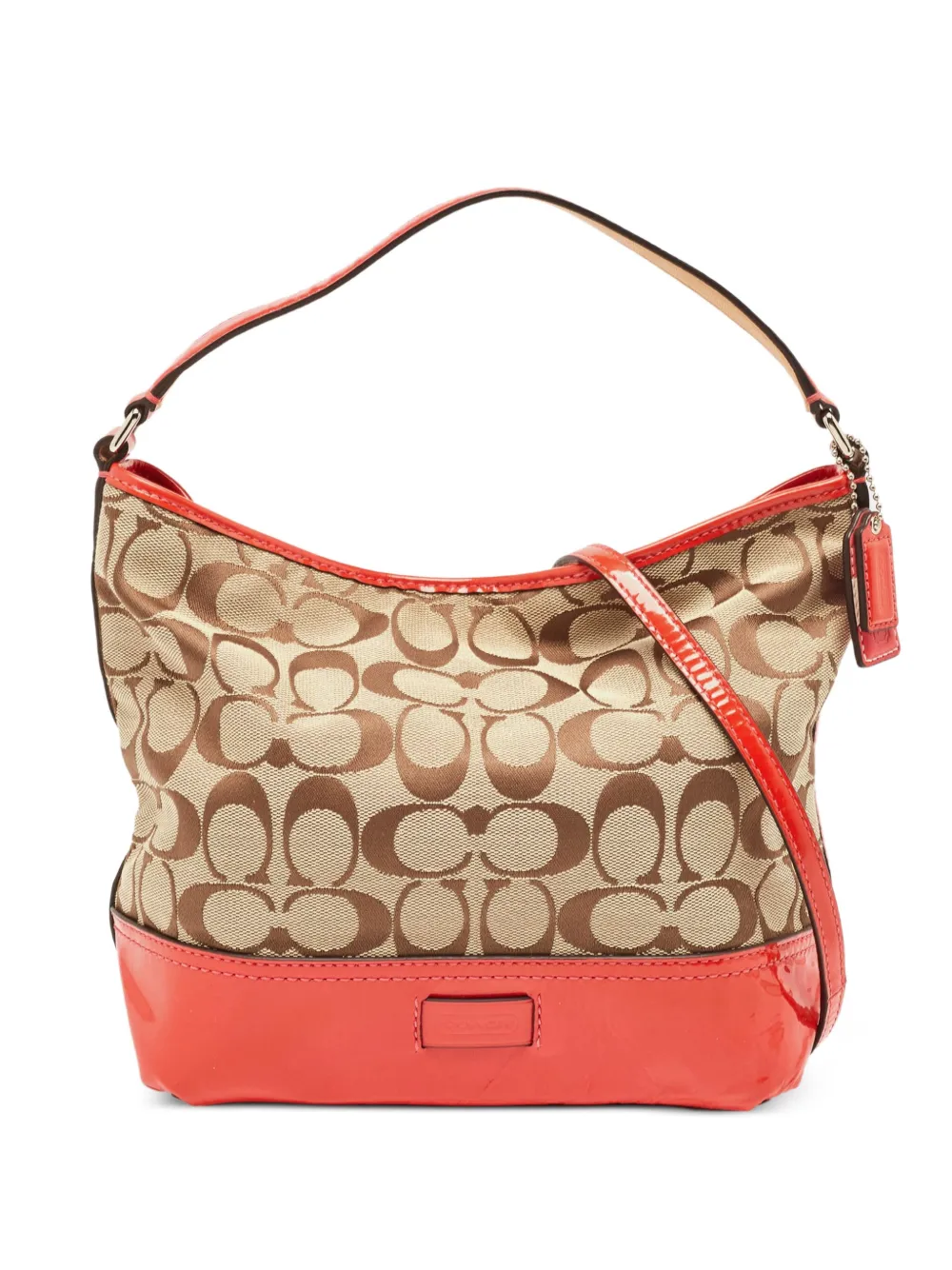 Pre-owned monogram-print shoulder bag