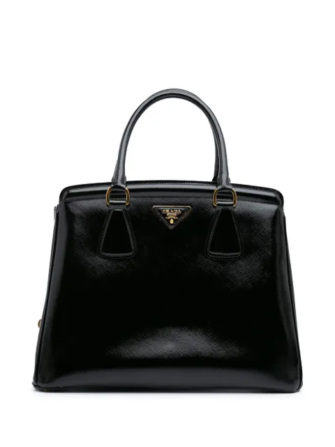 Prada Pre-Owned 2013-2024 Medium Saffiano Vernice Parabole tote bag