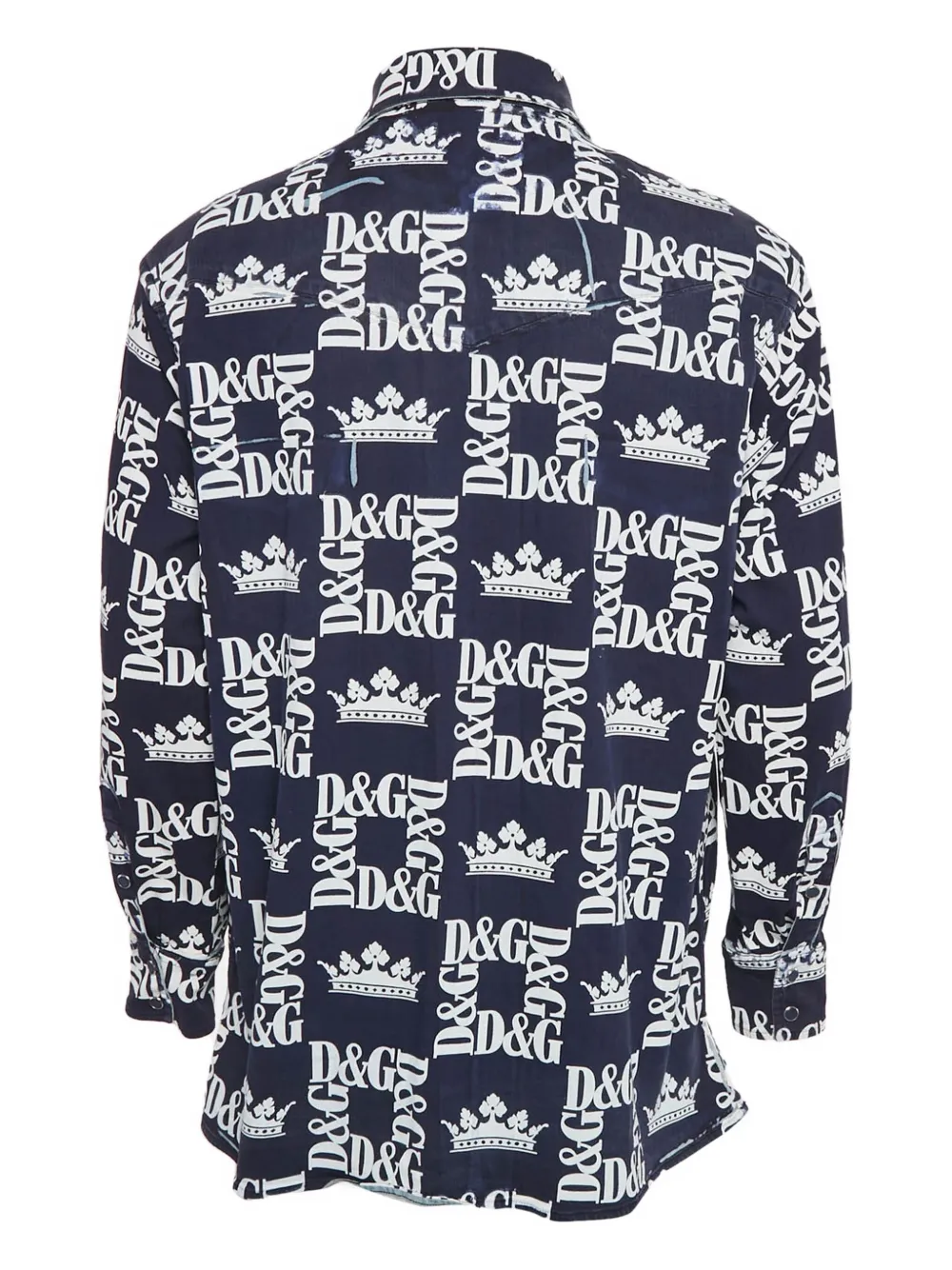 Dolce & Gabbana Pre-Owned crown-logo shirt | Image 2