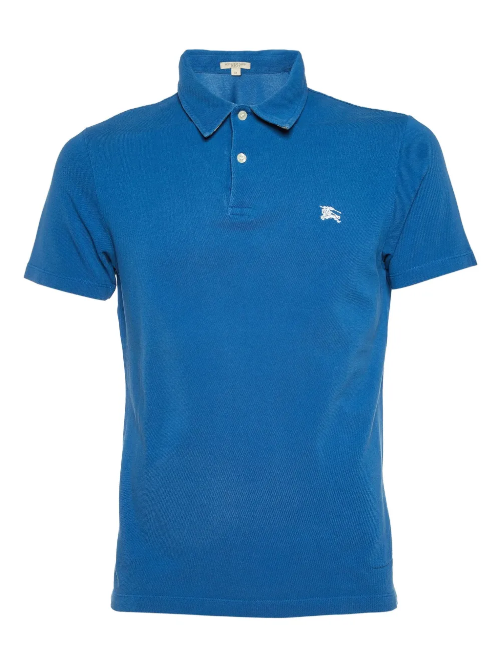 Burberry Pre-Owned 2024 cotton polo shirt - Blu
