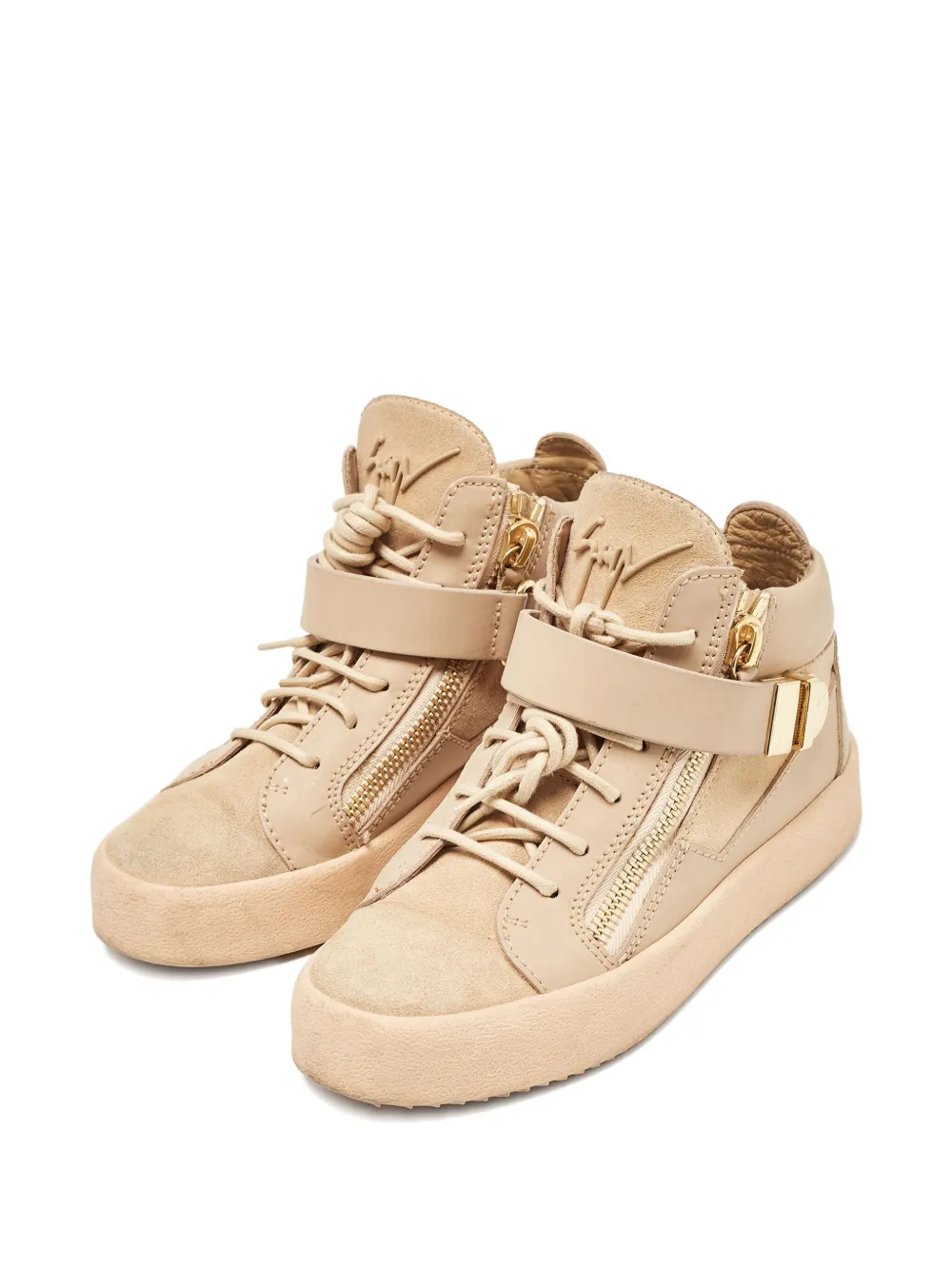Giuseppe Zanotti Vintage 2024 leren sneakers - Beige
