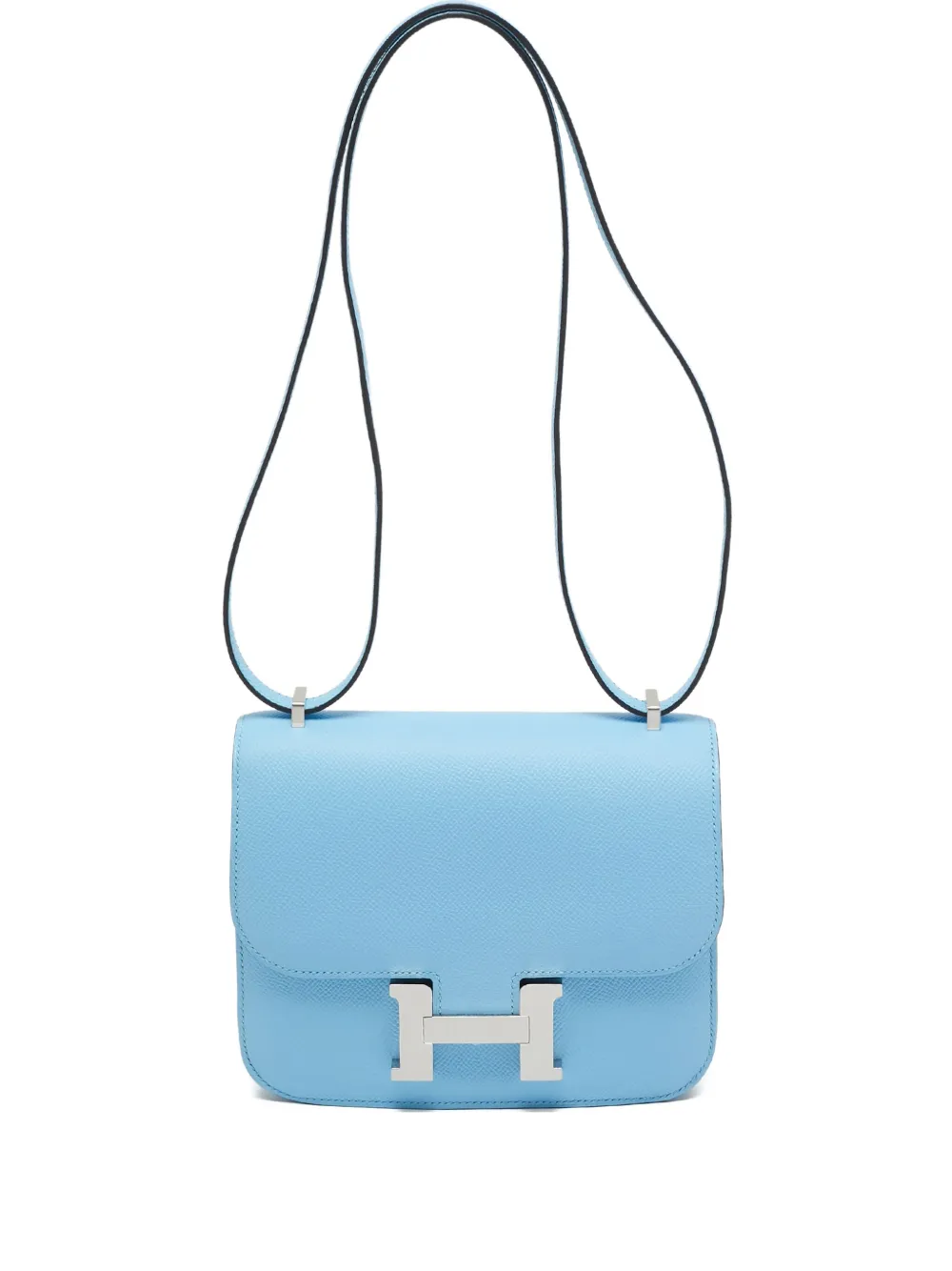 Hermès Pre-Owned 2023 エプソン ハンドバッグ ミニ - ブルー Hermès Pre-Owned 2023 エプソン ハンドバッグ ミニ - ブルー