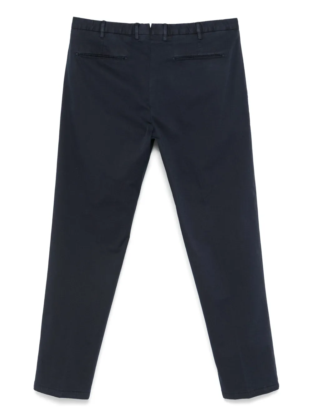 Dell'oglio pressed-crease chino trousers - Blauw