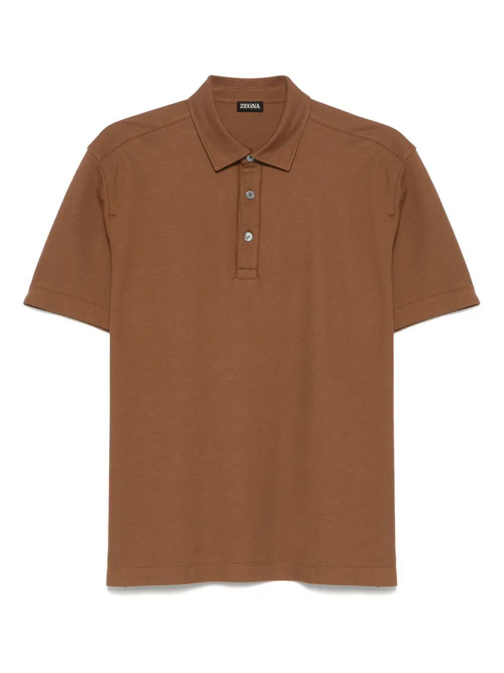 Zegna polo de algodón | marrón | Image 1