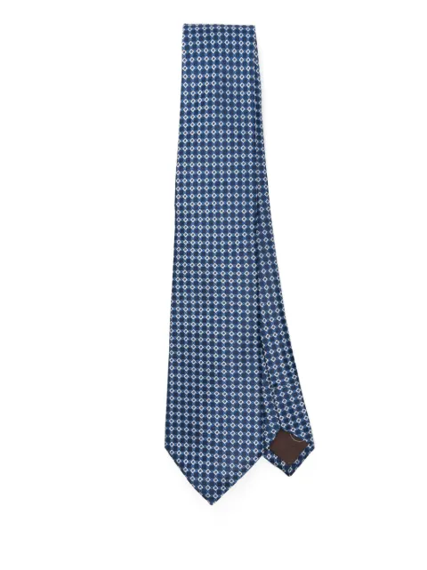 Canali silk tie 