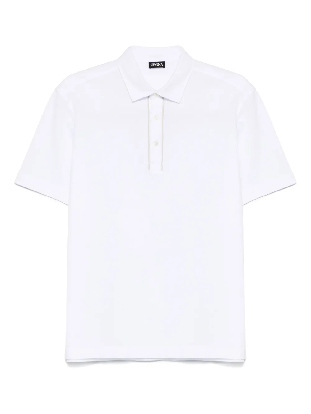 Zegna polo de algodón | blanco | Image 1
