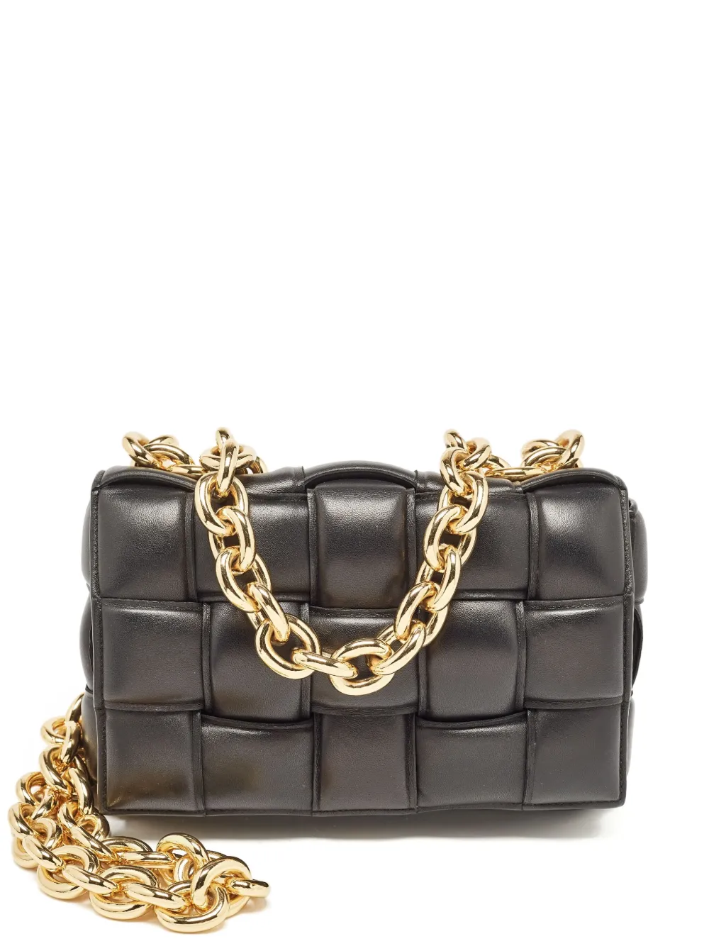 Bottega Veneta Pre-Owned Cassette leather shoulder bag | Black | Image 1