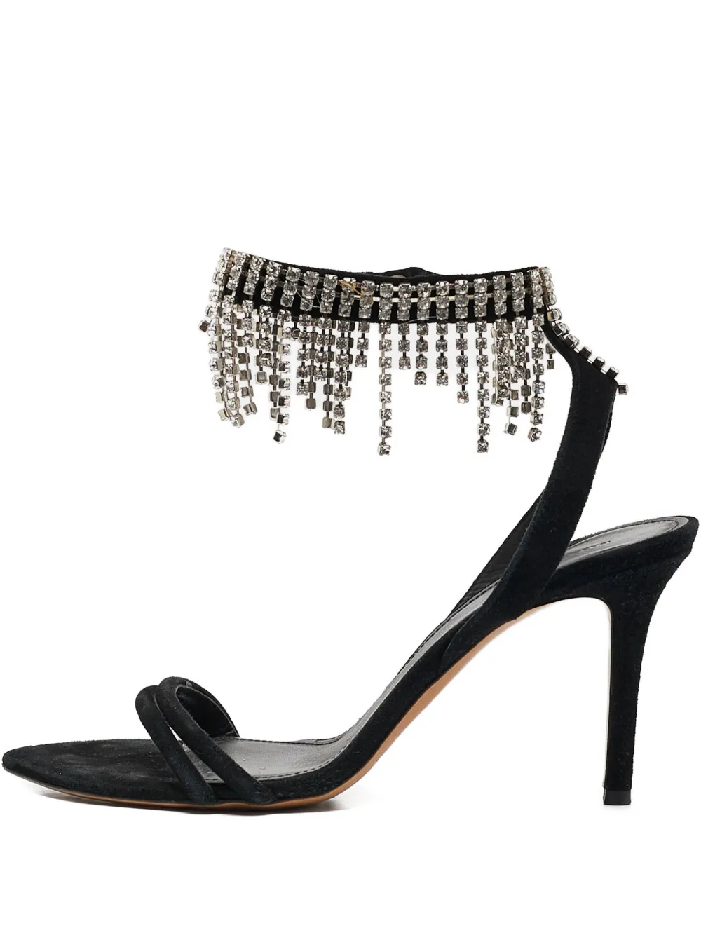 Isabel Marant Vintage 110mm crystal-embellished heeled sandals | Black | Image 1