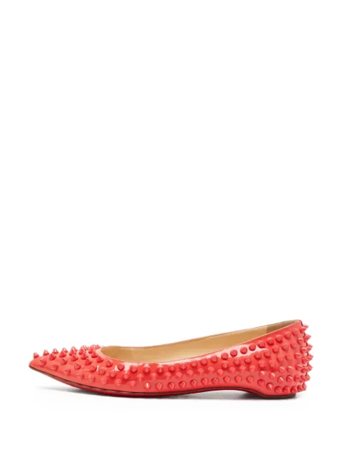 Christian Louboutin Pre-Owned балетки с шипами