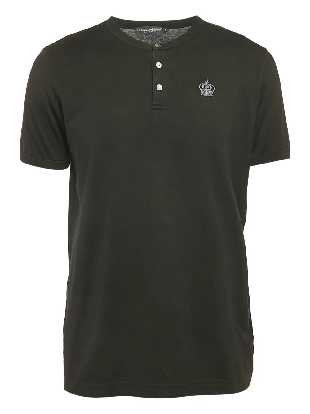 Dolce & Gabbana Pre-Owned embroidered T-shirt | Black | Image 1