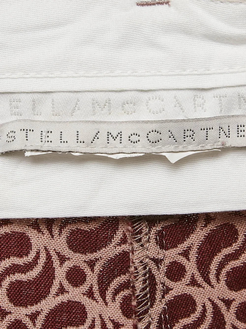 Stella McCartney Pre-Owned monogram-print trousers | Image 2