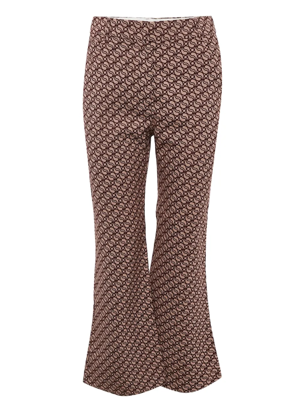 Stella McCartney Pre-Owned monogram-print trousers | Red | Image 1