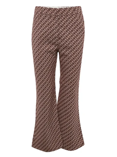 Stella McCartney Pre-Owned monogram-print trousers