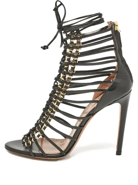 Alaïa Pre-Owned 110mm leather sandals