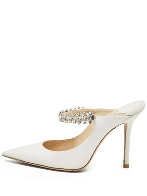 Jimmy Choo Pre-Owned 100mm Bing mules 