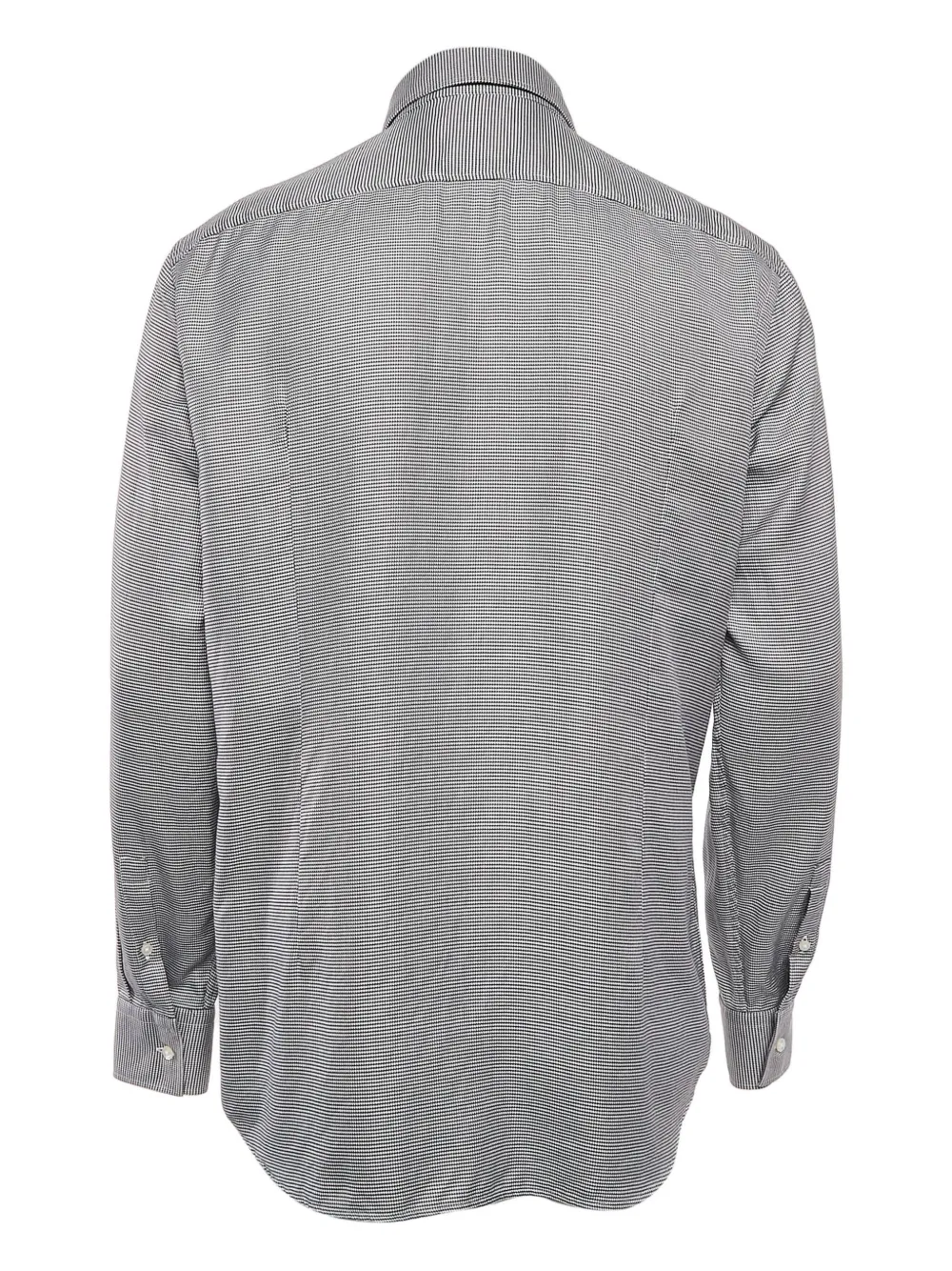 BOSS pre-owned houndstooth-pattern cotton shirt | Pre-Owned | Image 2