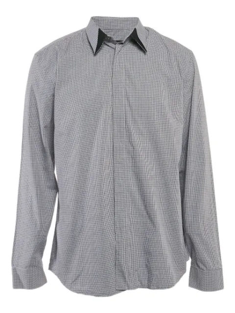 Givenchy Pre-Owned plaid cotton shirt