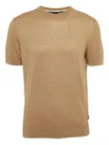 BOSS linen T-Shirt - Neutrals